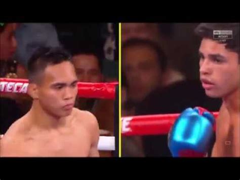 Ryan Garcia Destroys Romero Duno in One Round.